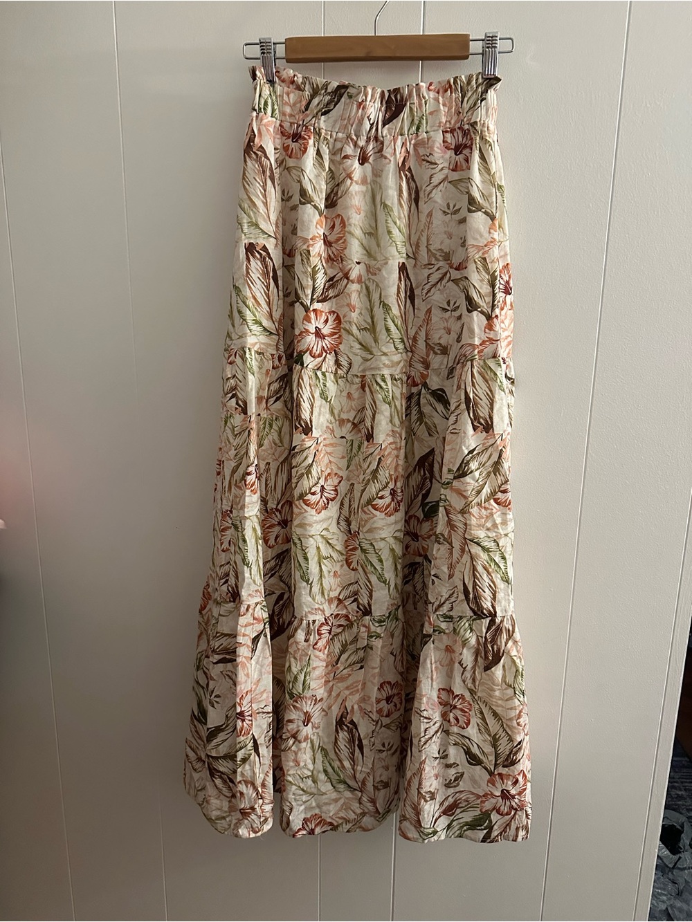 Charlie Holiday Tiered Maxi Skirt